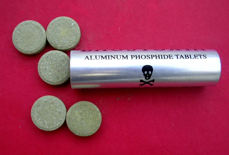 Representación contextual del formulado asociado a QUICKPHOS-T: Tabletas de fosfuro de aluminio