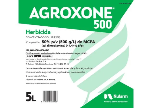 Imagen oficial de AGROXONE 500